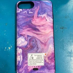 CASELY IPhone 8 Plus Case & Built In Charger